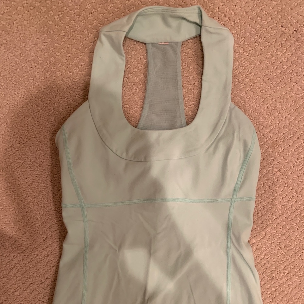 Pale Green Lululemon Top